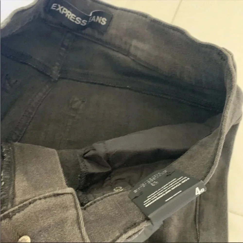 Express distressed skinny denim - Picture 2 of 4